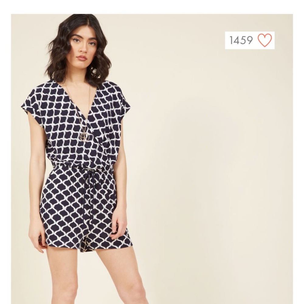 Modcloth Seasoned Travelista Romper